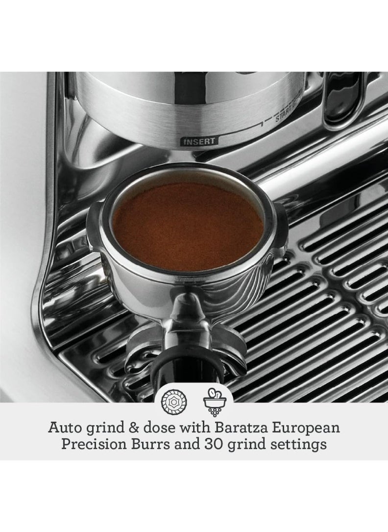 Sage - Sage - The Barista Touch Impress with Cold Extraction - Bean to Cup Coffee Machine with Grinder and Milk Frother, Black Truffle- UAE Version, 2 Year Manufacturer Warranty - Image 1