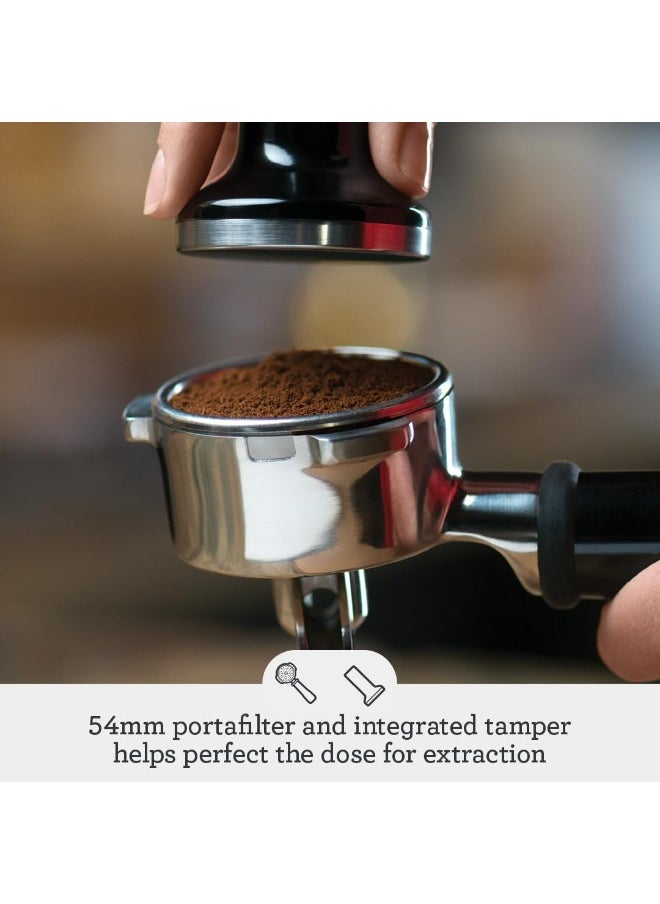 Sage - Sage - The Barista Touch Impress with Cold Extraction - Bean to Cup Coffee Machine with Grinder and Milk Frother, Black Truffle- UAE Version, 2 Year Manufacturer Warranty - Image 1
