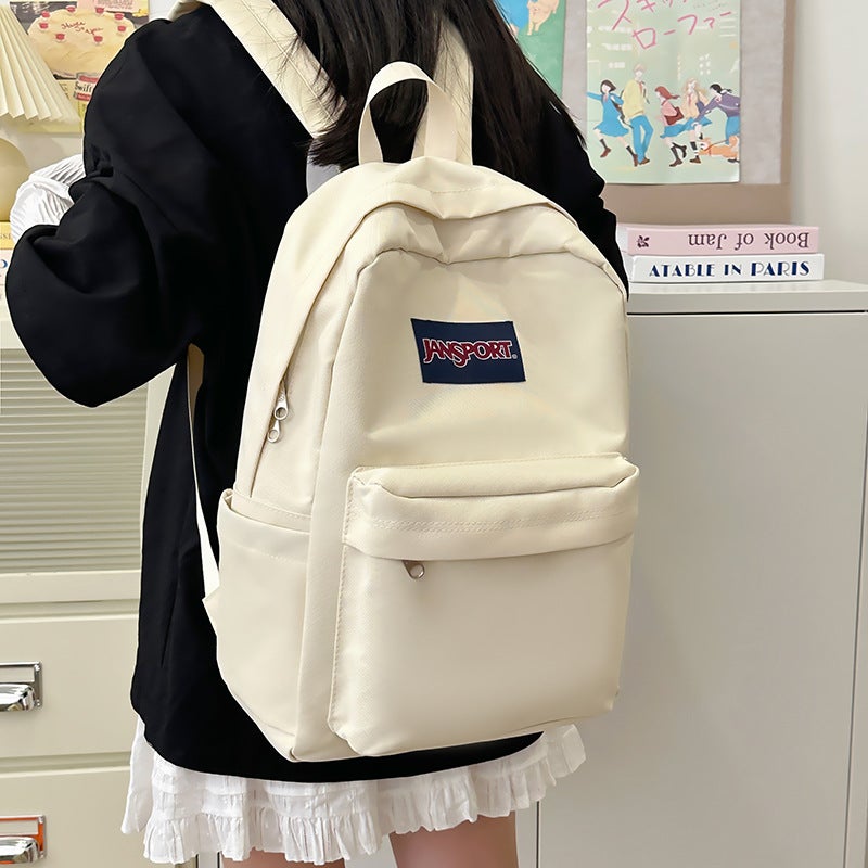 Nylon Large Capacity Backpack - Casual Travel Computer Backpack, Unisex - Image 2
