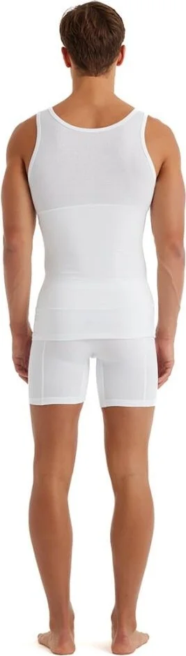 Blackspade Men's Corset White Undershirt C9T0N2O9