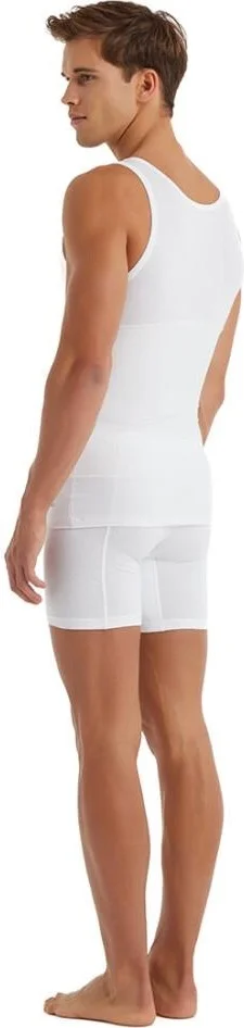 Blackspade Men's Corset White Undershirt C9T0N2O9