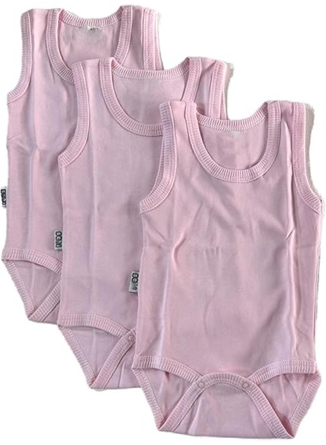 فيشين طقم ملابس أطفال فيشن (3 قطع) من القطن المريح بأكمام قصيرة للأولاد والبنات (صنع في تركيا) - Image 1