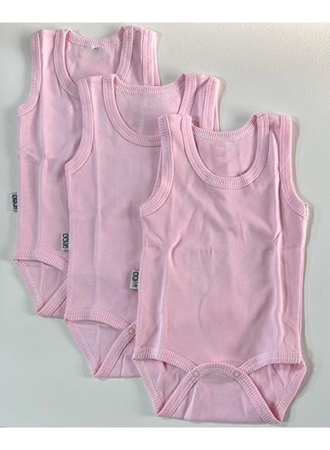 فيشين طقم ملابس أطفال فيشن (3 قطع) من القطن المريح بأكمام قصيرة للأولاد والبنات (صنع في تركيا) - Image 2