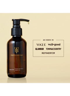 True Botanicals Pure Radiance Body Oil | Anti-Aging Body Oil for All Skin Types | Moisturize & Restore Skin Health | Dermatologist Tested, All Natural, Vegan, Clinically Proven | 3.9 fl oz | 114 ml  - Image 5