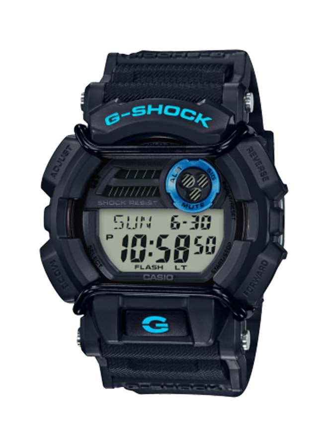 CASIO Digital Round Shape Resin Wrist Watch GD-400-1B2DR - 49 Mm