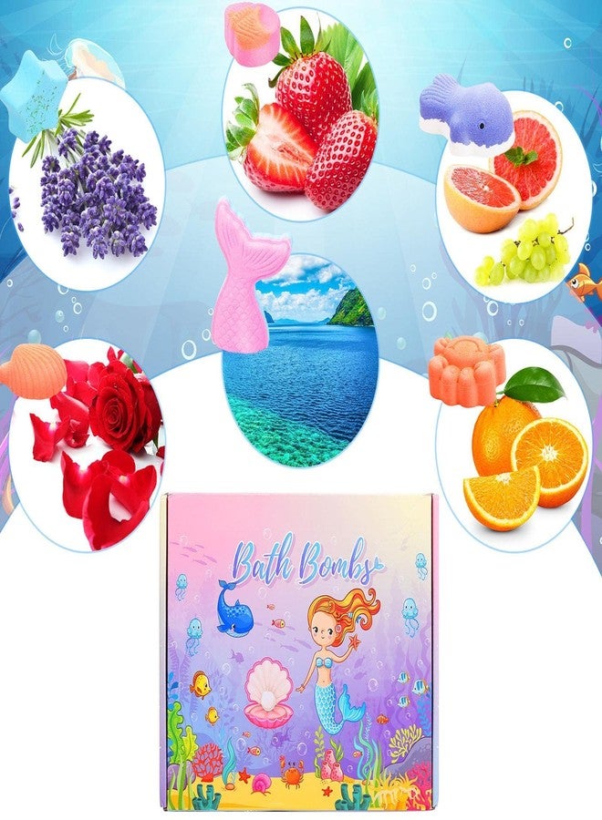 2 Pcs Women Bath Bombs - 6Pcs Bubble Bath Bombs for Girls,Natural and Organic Bath Ball for Moisturizing Skin, Idea Valentine's Day, Birthday Gifts for Friends Mom - Image 4