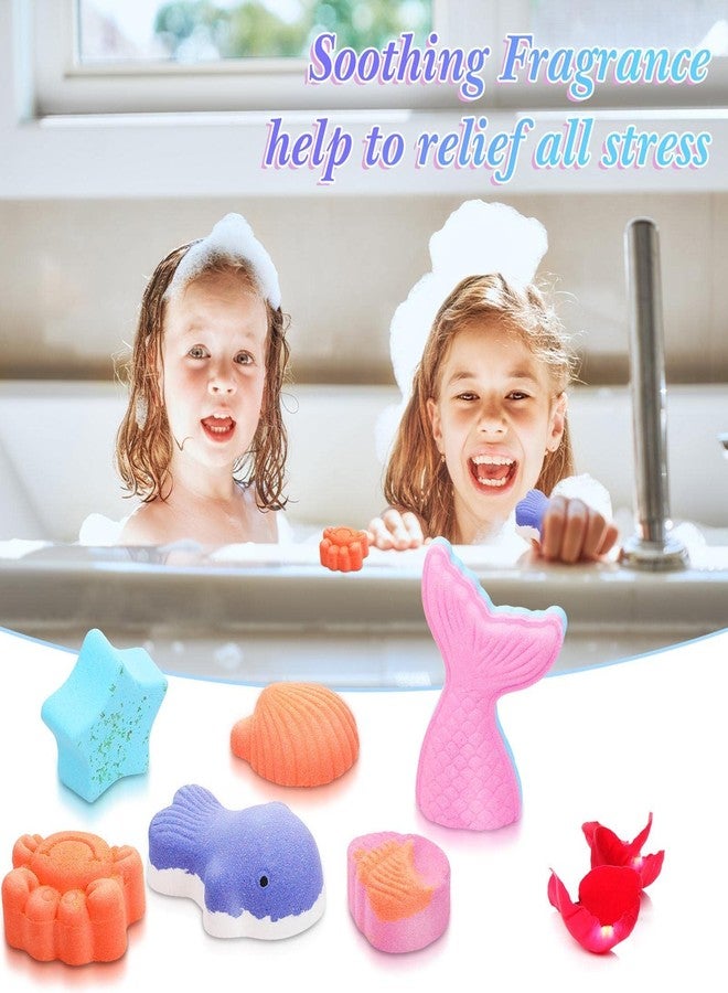 2 Pcs Women Bath Bombs - 6Pcs Bubble Bath Bombs for Girls,Natural and Organic Bath Ball for Moisturizing Skin, Idea Valentine's Day, Birthday Gifts for Friends Mom - Image 3