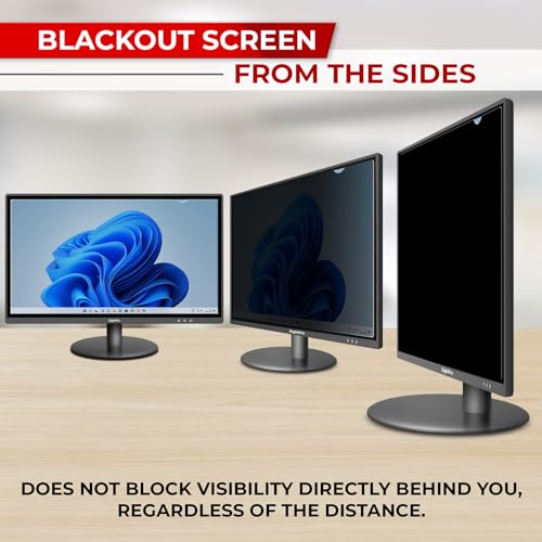 SightPro 27 Inch 16:9 [2 Pack] Computer Privacy Screen Filter for Monitor - Privacy Shield and Anti-Glare Protector - Image 5
