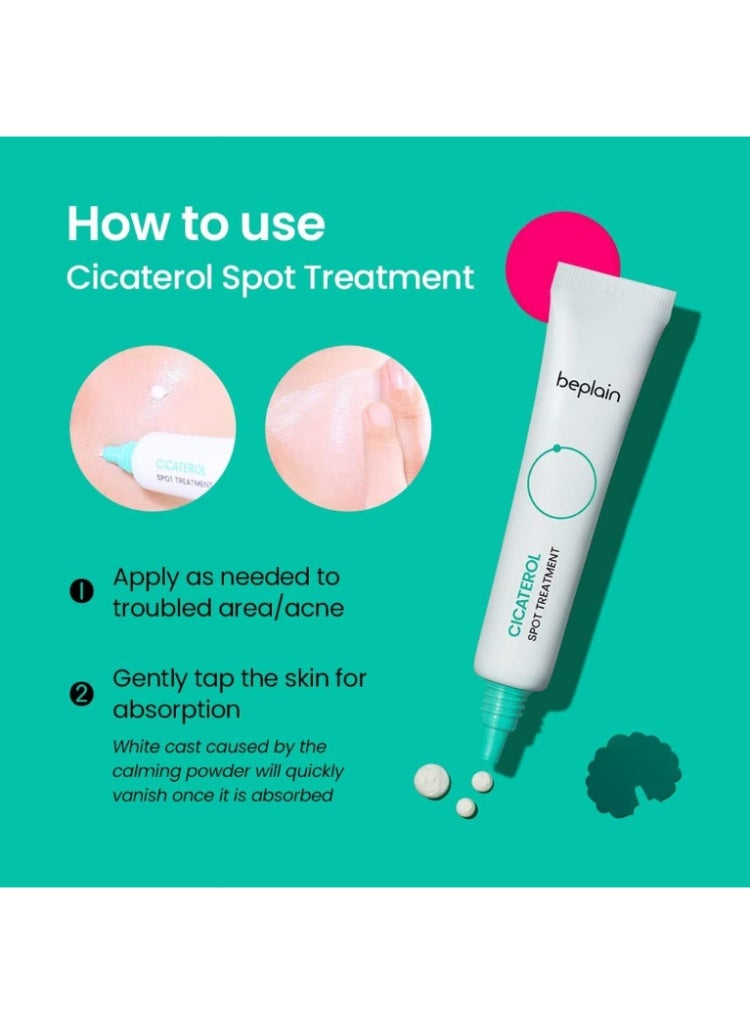 beplain Be Plain Cicaterol Spot Treatment 15ml – Korean Blemish Spot Cream for Acne, Redness Relief & Faster Skin Recovery - Image 5