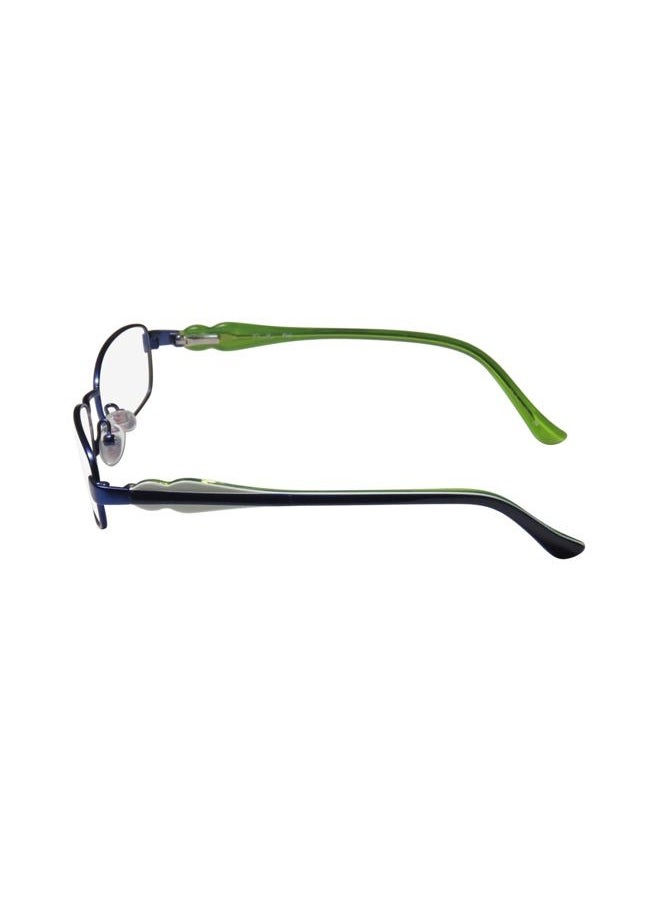 THALIA Sodi Fiel Childrens/Kids/Girls Designer Full-rim Spring Hinges Eyeglasses/Eye Glasses (45-15-120, Navy/White/Green) - Image 4