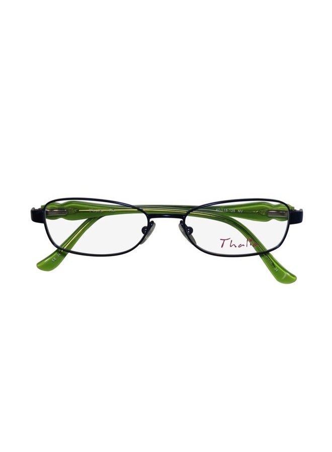 THALIA Sodi Fiel Childrens/Kids/Girls Designer Full-rim Spring Hinges Eyeglasses/Eye Glasses (45-15-120, Navy/White/Green) - Image 2