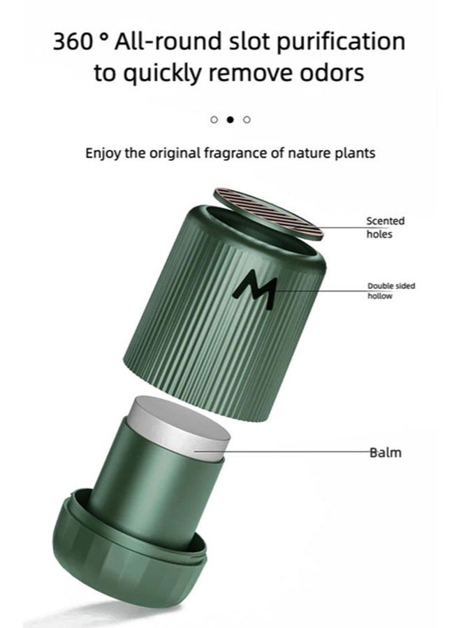 SJet Car Solid Air Freshener Perfume Car Aromatherapy,  For Car and Home (Gardenia) - Image 2