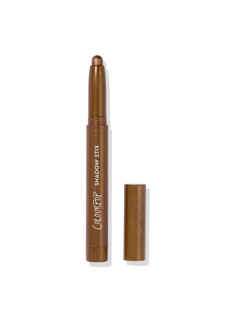 COLOURPOP ColourPop Shadow Stix - Cream Eyeshadow Stick with Long-Lasting Color - Multi-Use Cream Makeup with a Built-In Sharpener & Precise Tip for Easy Application - Quokka (0.05 oz) 