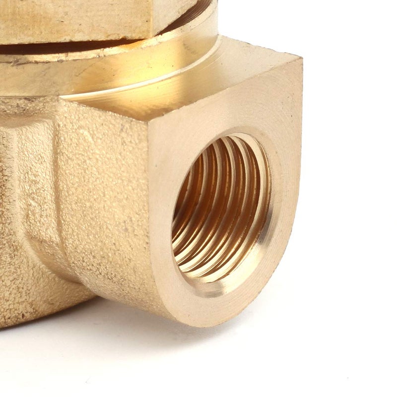 Sns DC12V 1/4" NPT Brass Electric Solenoid Valve Normally Open Water, Air, Diesel 2WK025-N08 - Image 4