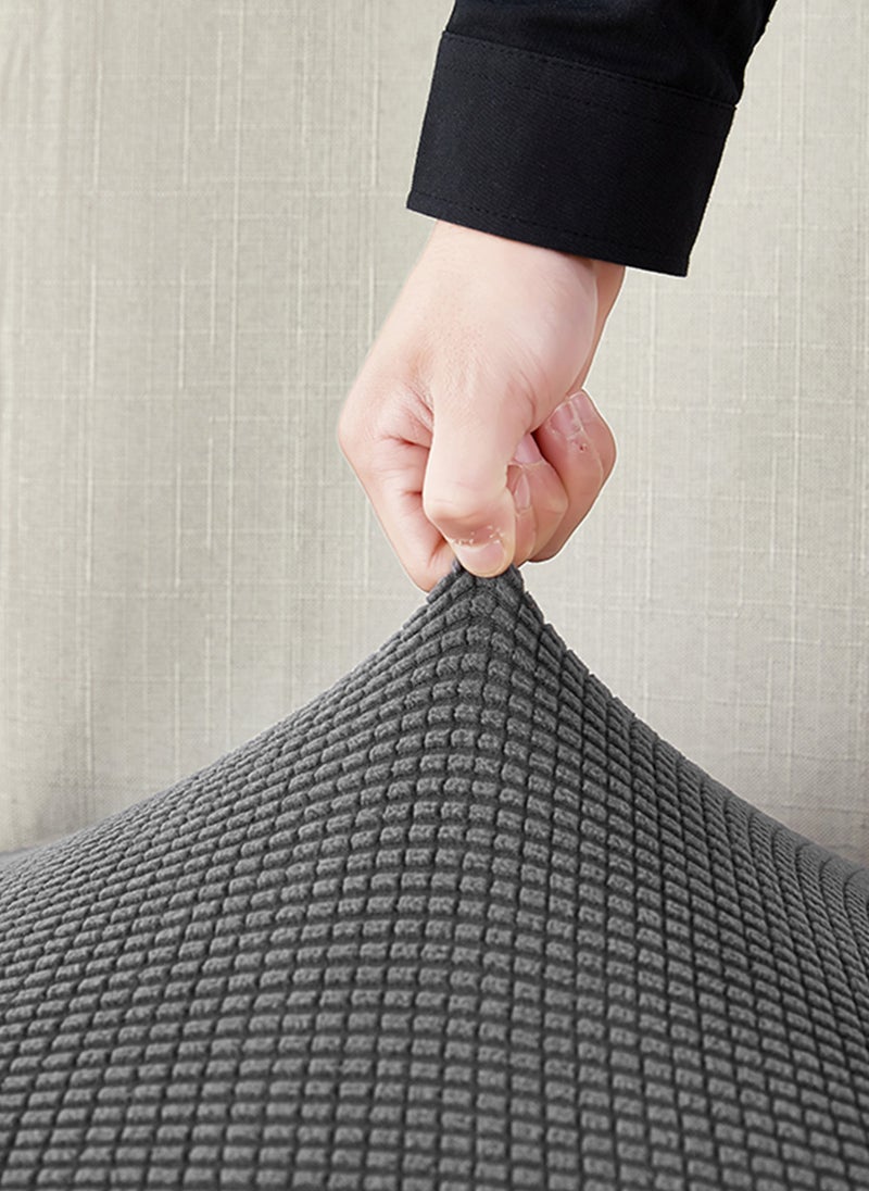 جو توي مجموعة من 4 قطع من كراسي الطعام المطاطية لغرف الطعام، غطاء مقعد مرن لكرسي الطعام، غطاء كرسي قابل للإزالة والغسل - Image 2