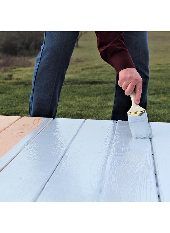 AMES Safe-T-Deck Granulated Formula Exterior Paint - 1 Light Grey Paint - Great for Porches, Patios, Decks, Walkways And More  - Image 5