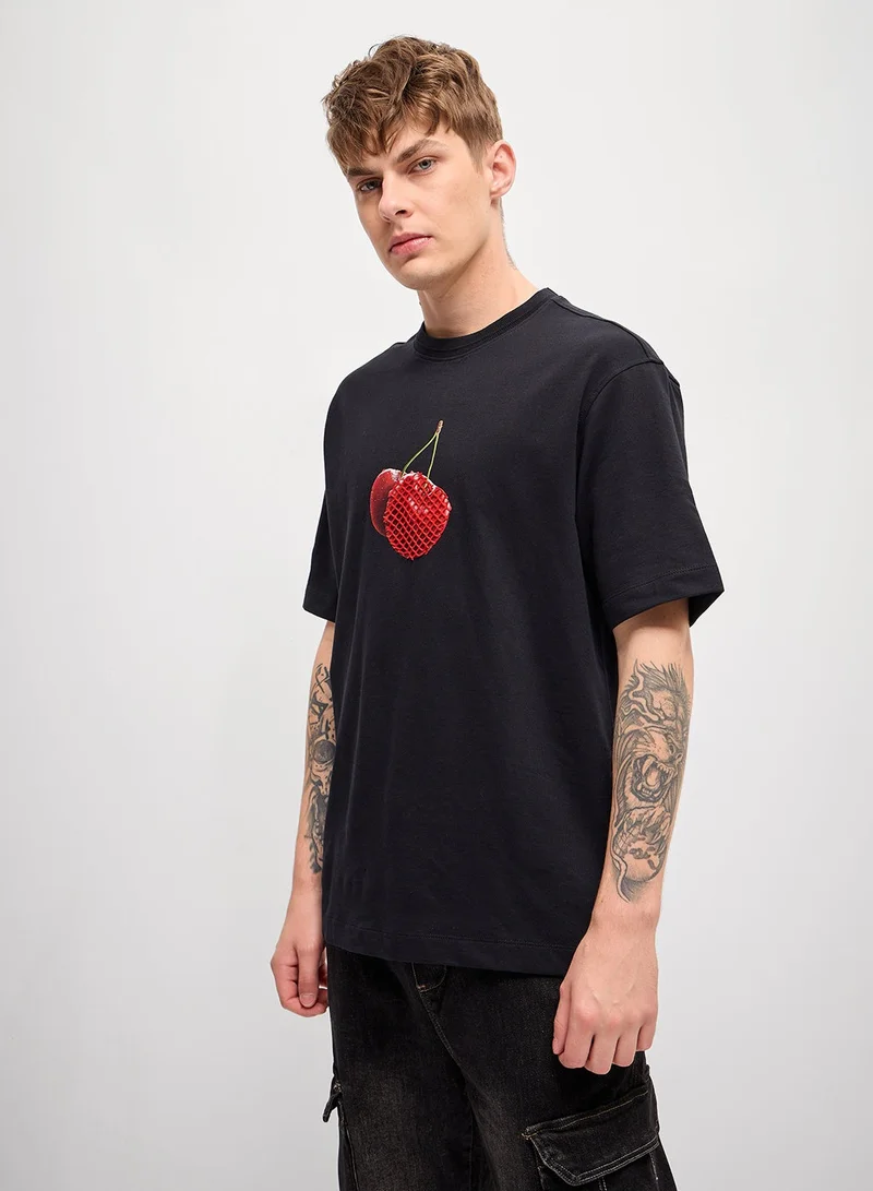 ذا بير هاوس Men’s Cotton T-Shirt – Soft, Breathable & Comfortable, Perfect for Casual Wear, Ideal for Everyday & Summer Wear