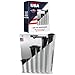 Pit Posse 544 Aluminum Zip Tie Cable Storage Holder Rack Made in USA Enclosed Race Trailer Shop Garage Fastener Storage Organizer Wall Mount Silver - Image 2