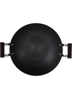 Hawkins 5 Liters Futura Hard Anodised Aluminium Kadai/Frying Pan With Stainless Steel Lid,Black  - Image 3
