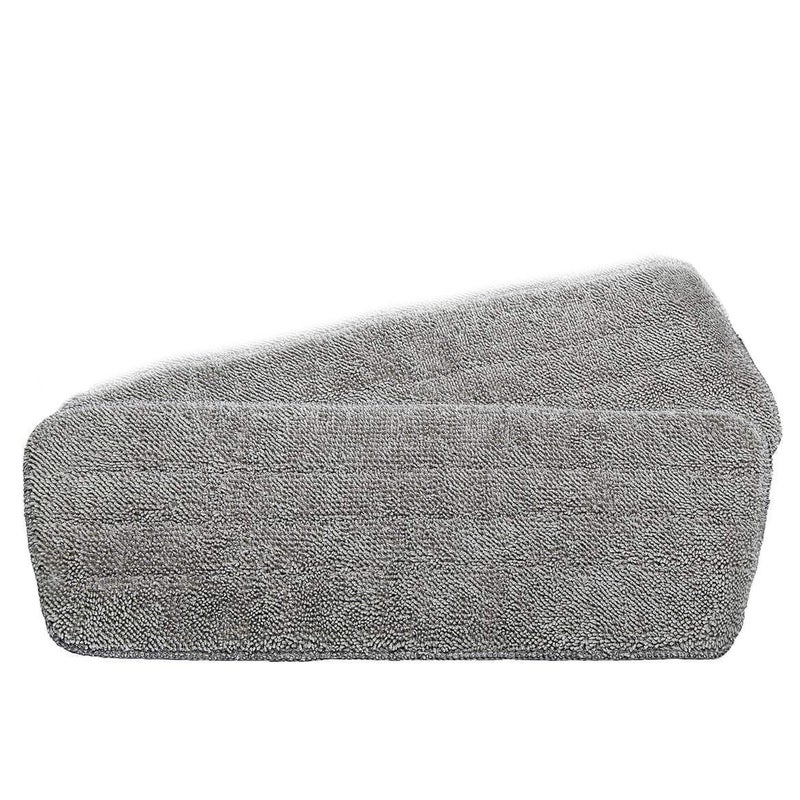 GTC ® Microfiber Cloth Spray Mop Pads 40x12cm (345-1,Grey) 2 Pcs - Image 1