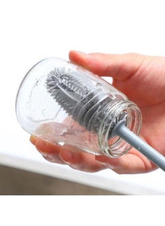 Generic Long Handle Cup Cleaning Brush Bottle Scrubbing Washing Brush Multicolor  - Image 4