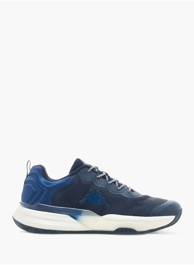 Kappa Mens Panelled Sports Shoes with Lace-Up Closure  - Image 3