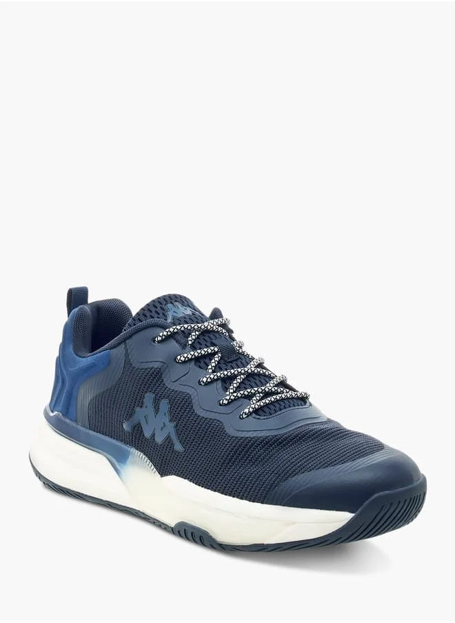 كابا Mens Panelled Sports Shoes with Lace-Up Closure