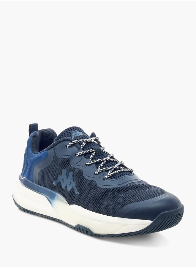 Kappa Mens Panelled Sports Shoes with Lace-Up Closure  - Image 1