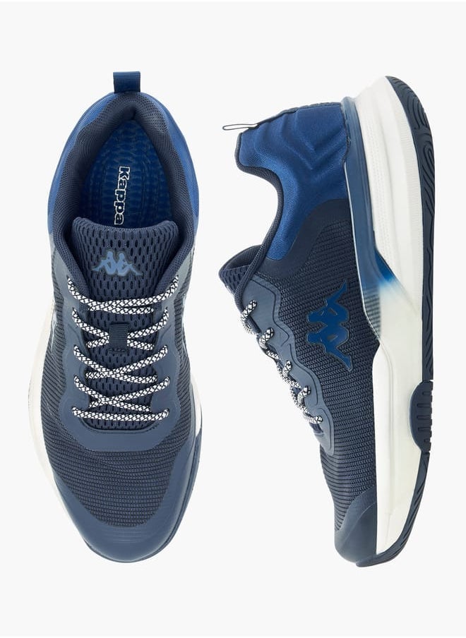 Kappa Mens Panelled Sports Shoes with Lace-Up Closure  - Image 2
