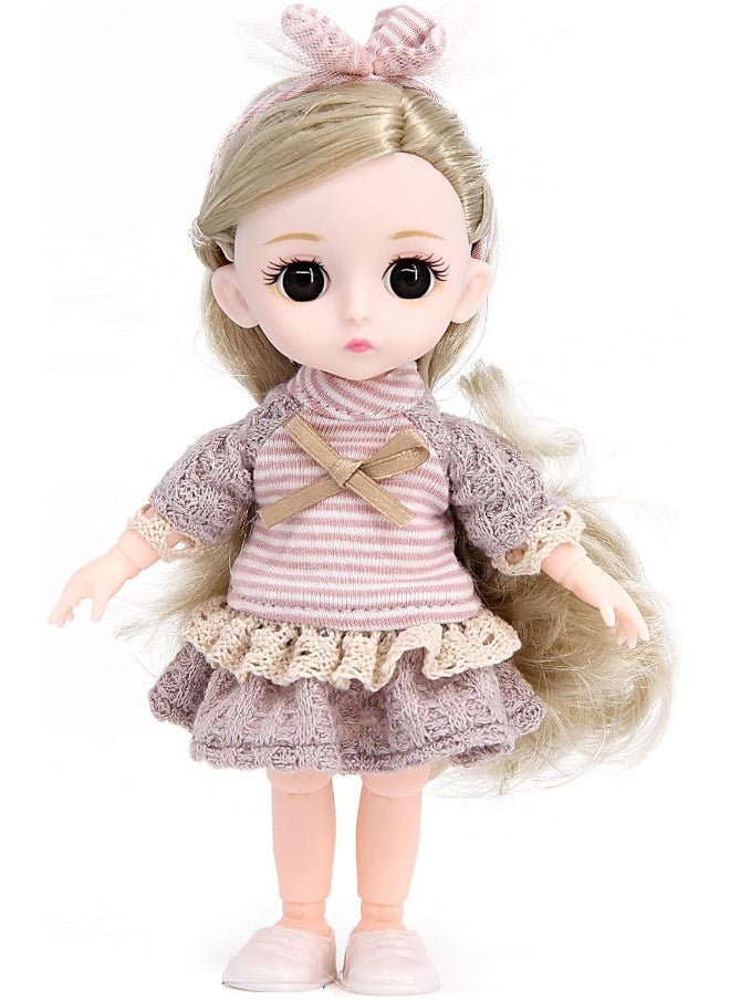 WALALLA Walala Fashion Small Doll with Handbag and Big Lovely Eyes – Model 610A  - Image 2