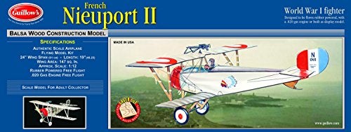 Guillows Nieuport II Laser Cut Model Kit Small - Image 1