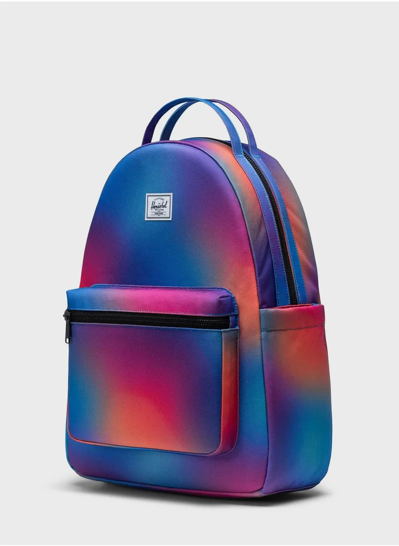 Herschel Logo Top Handle Zip Over Backpack