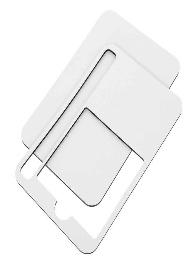 Yardenfun Sublimation Note Pad Sublimation Memo Note Holder Sublimation Blanks Sublimation Memo Tray Sticky Memo Note Tray Sticky Memo Note Holder Memorandum Laminate Wooden - Image 1
