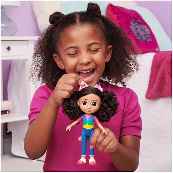 Gabby بيت دمى جابي - دمى وإكسسوارات جابي ديلوكس مع وسادة مائية وقلم فرشاة مائية، ألعاب أطفال للبنات والأولاد من عمر 3 سنوات وما فوق - Image 4