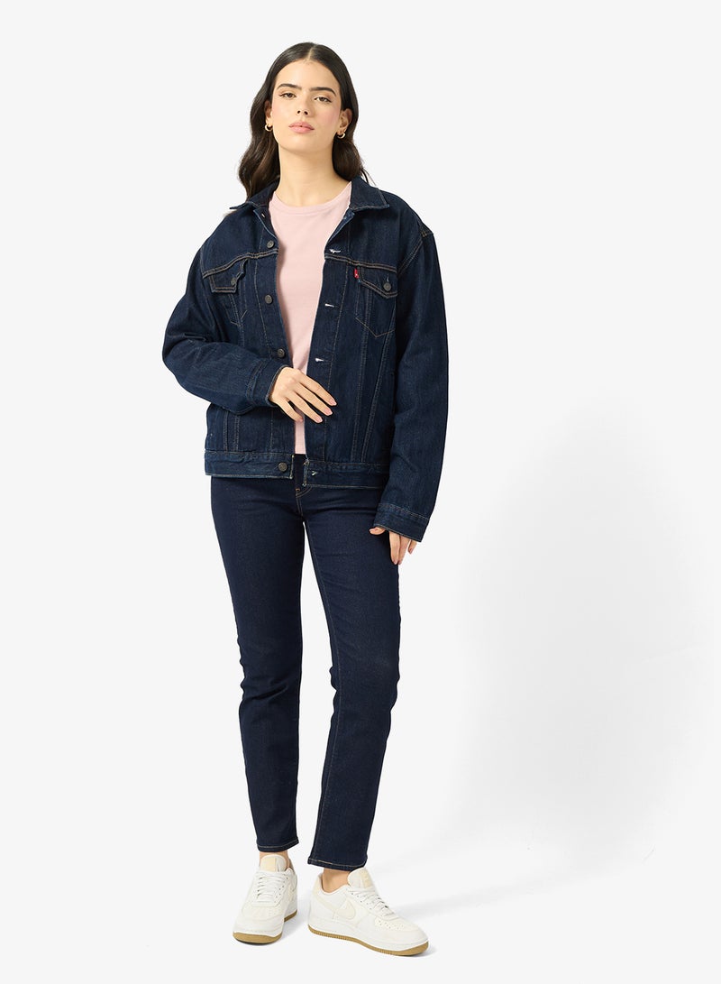 ليفايز ٧٢٤ بنطلون مستقيم بخصر مرتفع - Image 1