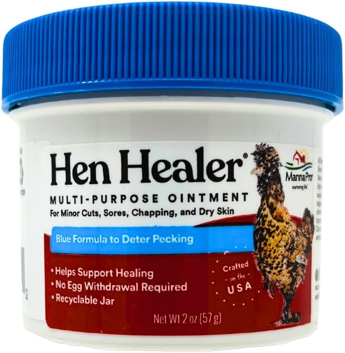 Manna Pro Hen Healer Blue Wound Ointment