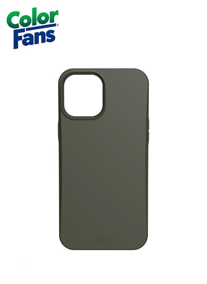 Color Fans - Outback Biodegradable iPhone 14 Case Eco-Friendly Rugged Ultra Slim Protective Cover Olive - Image 1