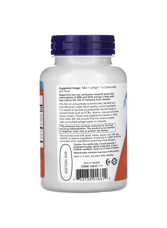 now Ultra Omega-3 Fish Oil 90 Softgels - Image 3