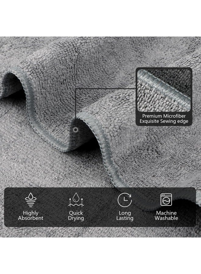 Orighty Origthy Gym Towels, Highly Absorbent Sweat Towels, Soft And Quick Drying Gym Towels For Daily Use, Multi-Purpose Towels For Gym, Sport, Salon, Spa, Hotel, 16 X 27 Inch, Grey, 3 Pack - Image 2