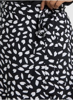 Ginger Plus Polka Dot Wrap Skirt  - Image 4