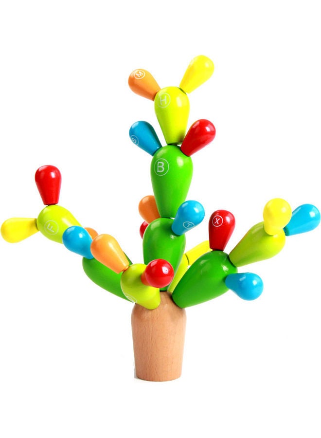 NIBEMINENT Montessori Balancing Cactus Toy - Image 1