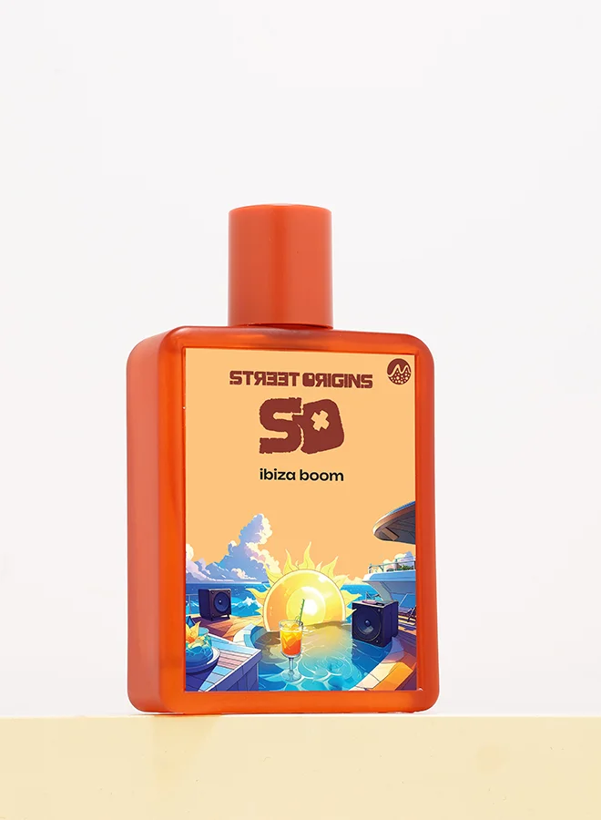 STREET ORIGINS Ibiza Boom (Mars) Eau De Parfum For Him, 75Ml