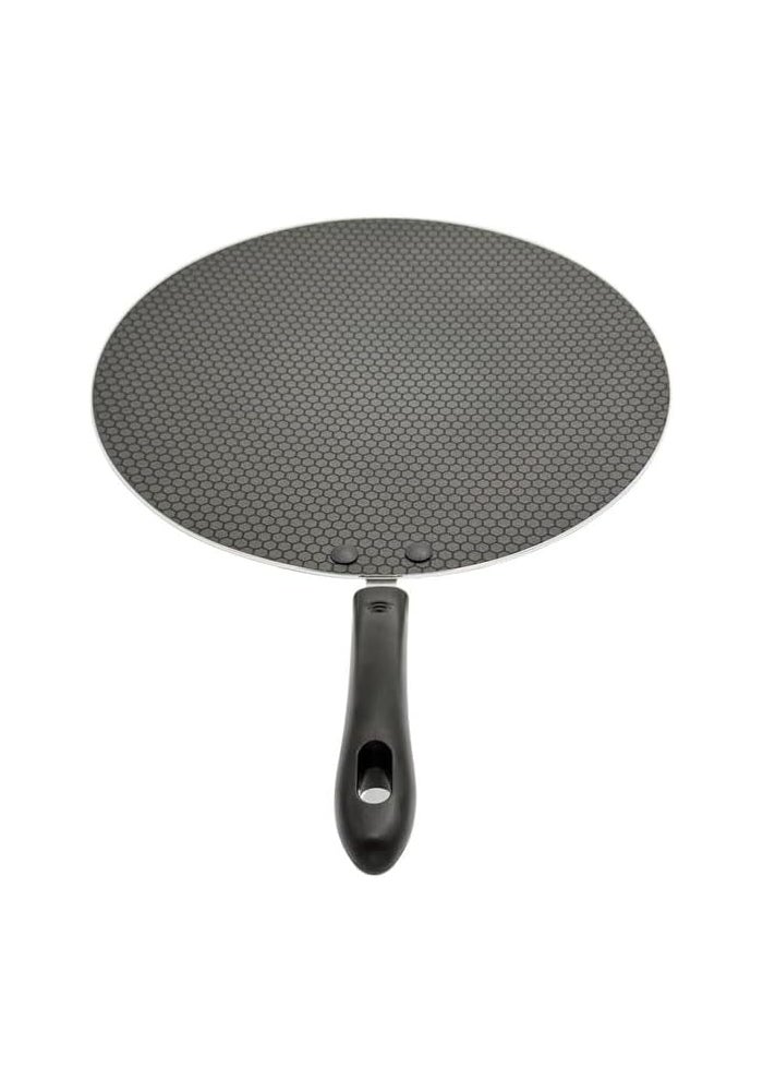 بي آند دي مقلاة توا دائرية غير لاصقة فائقة المقاومة من B&D، بقطر 28 سم، بمقبض مريح مريح للاستخدام - Image 3