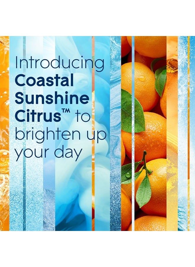 Glade Candle Jar, Air Freshener, Coastal Sunshine Citrus, 3.4 oz, 2 Count  - Image 3
