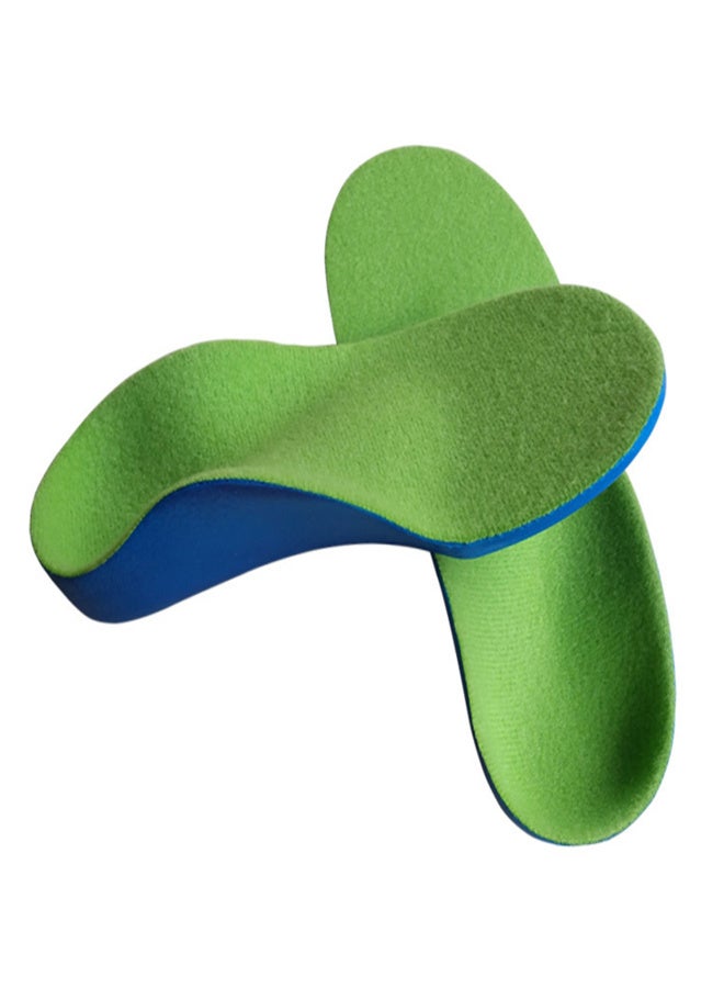 1 Pair of Kids Children Shoes Cushion Insert Orthopedic O / X-type Legs Corrective Arch Support Shoe Insoles for Arch Support Flat Foot Health Solid Height Increase Memory Foam - Image 1