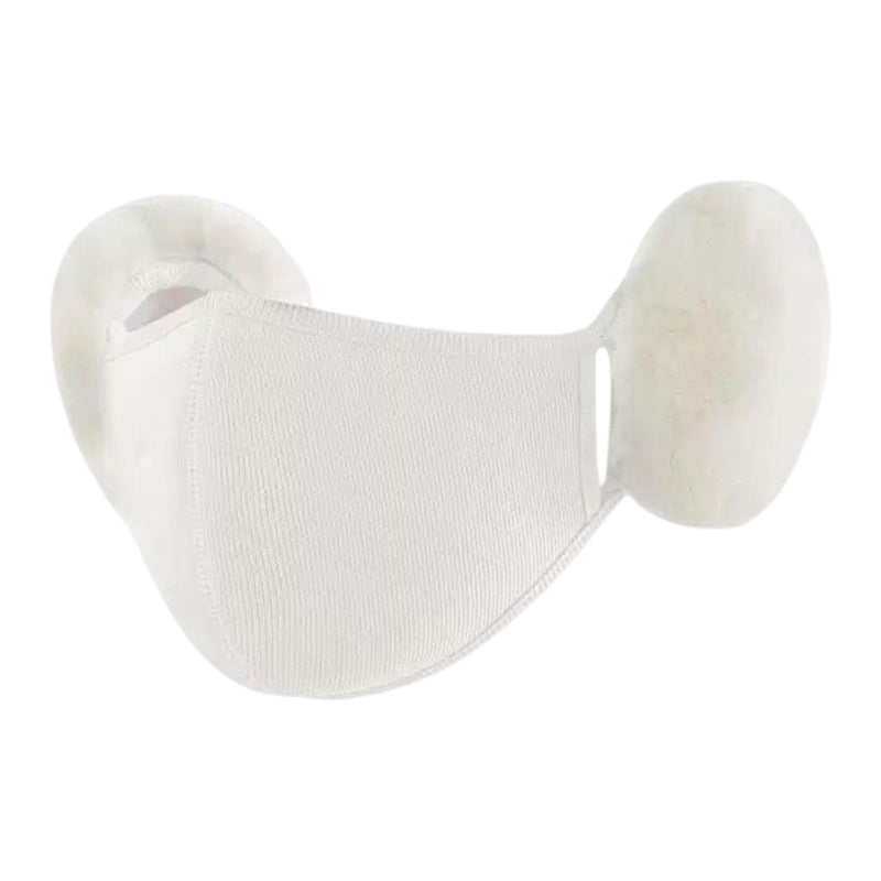 Thick Fleece Face Cover With Ear Flap For Winter Cycling Skiing Sports - Image 2