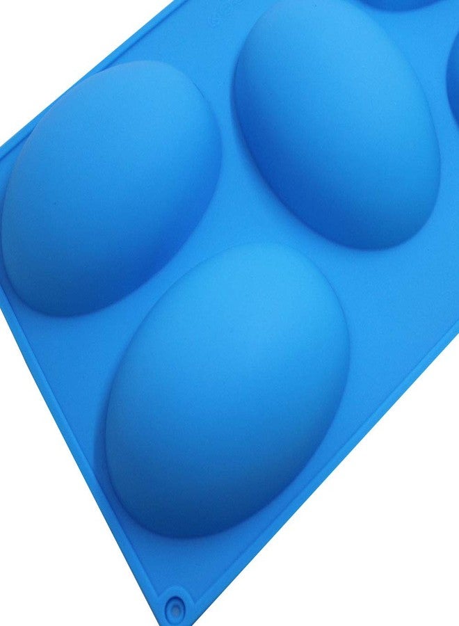 findTop 3 Packs 5 Cavities Easter Eggs Silicone Mold,findTop Baking Mold Cake Pan, Biscuit Chocolate Mold, Ice Cube Tray, Soap Mold - Image 3