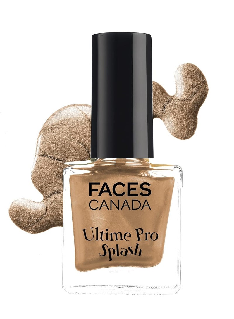 FACES CANADA Ultime Pro Splash Nail Enamel Porcelain 144 8ml - Image 1