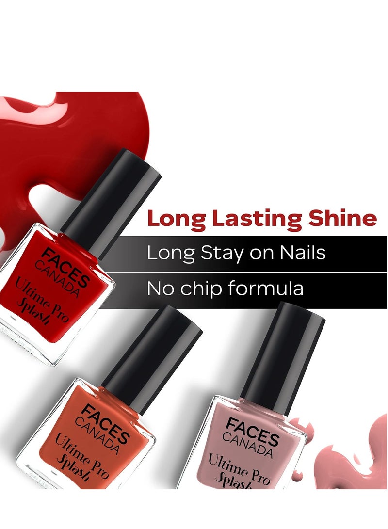 FACES CANADA Ultime Pro Splash Nail Enamel Porcelain 144 8ml - Image 3