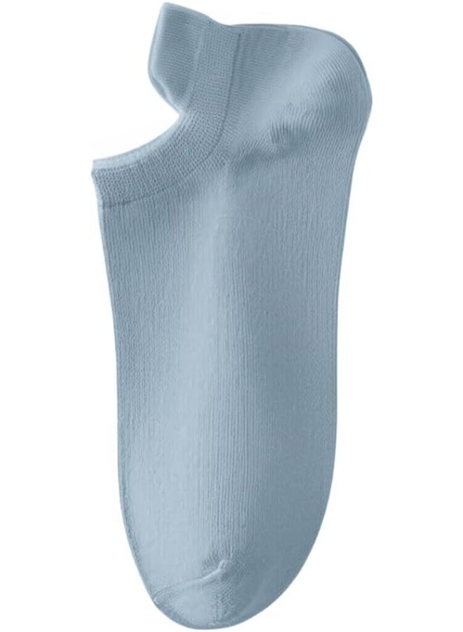 MIZAJIC Womens Ankle Socks 3 Paris  Women Casual Socks Breathable and Comfortable Women Sports Cotton Socks (Regular, Blue) - Image 1